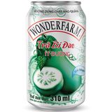  Trà bí đao Wonderfarm ít đường thùng 24 lon x 310ml 