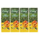  Trà đào sả Cozy hộp 225ml 