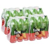  Trà đào và hạt chia Fuze Tea+ thùng 24 chai x 450ml 