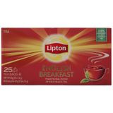  Trà đen Lipton English Breakfast 2.4g x 25 túi hộp 60g 