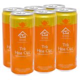  Trà hoa cúc Authentic Tea House thùng 24 lon x 310ml 