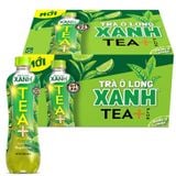  Trà ô long xanh Tea Plus hương chanh chai 450ml 