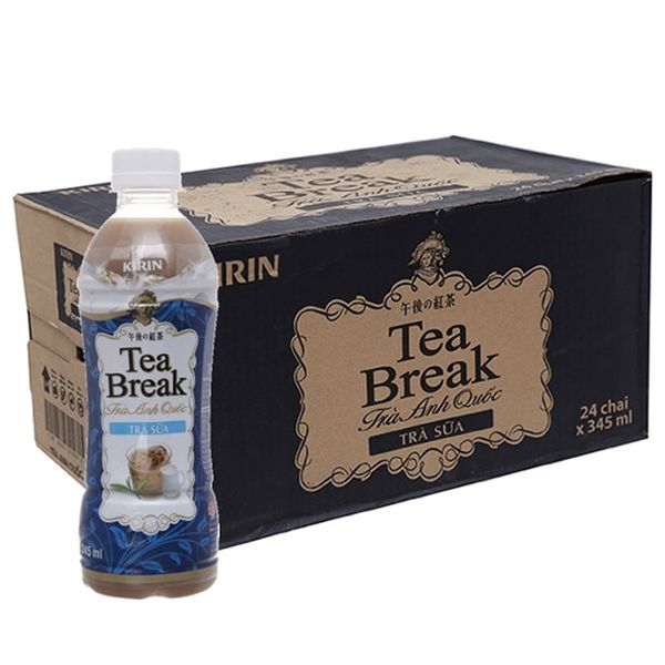  Trà sữa Kirin Tea Break thùng 24 chai x 345ml 