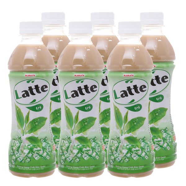  Trà sữa Latte Kirin lốc 6 chai x 345ml 