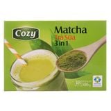  Trà sữa matcha Cozy 3 trong 1 17g x 18 túi hộp 306g 