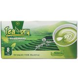  Trà sữa Matcha Latte hòa tan Teavory 8 gói x 16g hộp 128g 