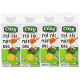  Trà tắc mật ong Cozy lốc 4 hộp x 225ml 