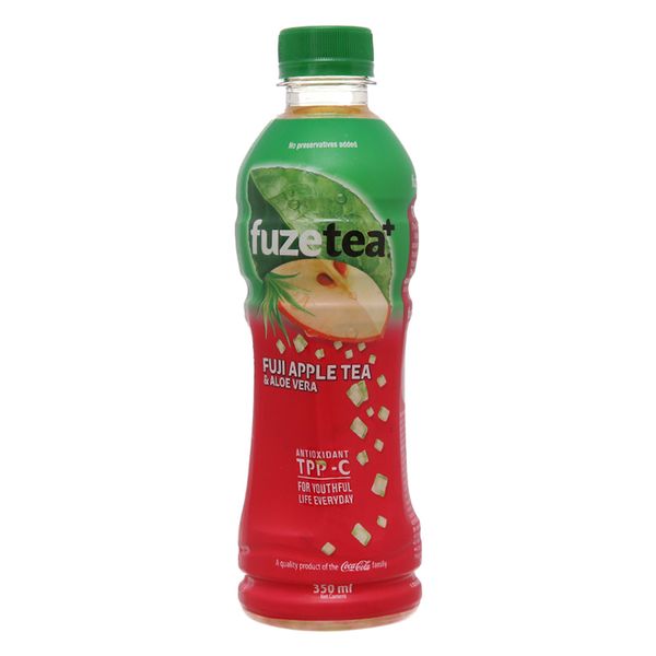  Trà táo Fuji và nha đam Fuze Tea+ chai 350ml 