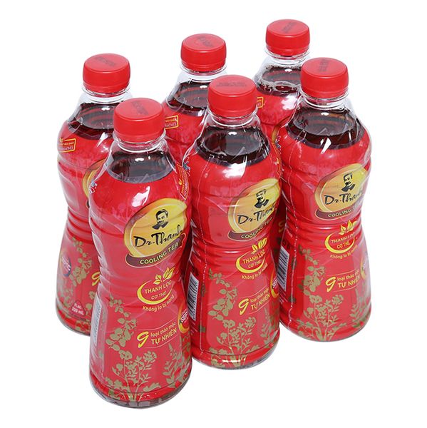  Trà thanh nhiệt Dr Thanh lốc 6 chai x 330ml 