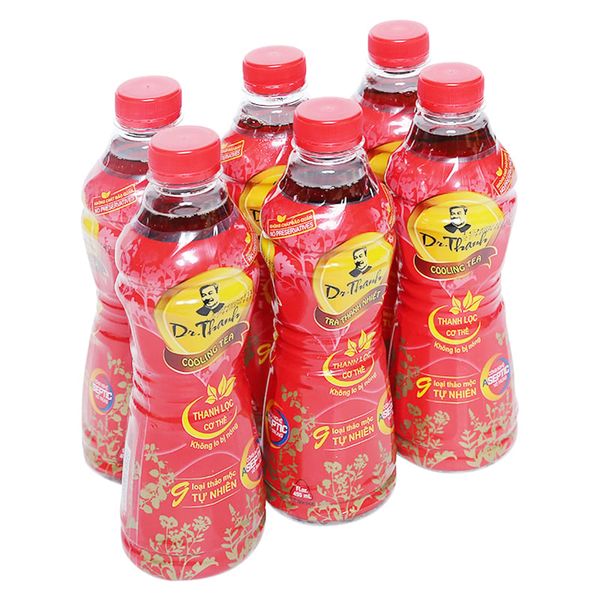  Trà thanh nhiệt Dr Thanh lốc 6 chai x 455ml 