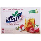  Trà vải Nestea và hương hoa lài 12 gói x 12g hộp 144g 