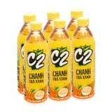  Trà xanh C2 vị chanh chai 455 ml 