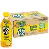  Trà xanh C2 vị chanh thùng 24 chai x 360ml 