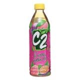  Trà xanh C2 vị ổi hồng chanh dây thùng 24 chai x 455ml 