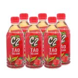  Trà xanh C2 vị táo chai 360ml 