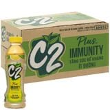  Trà xanh hương chanh C2 Plus Immunity ít đường chai 500ml 