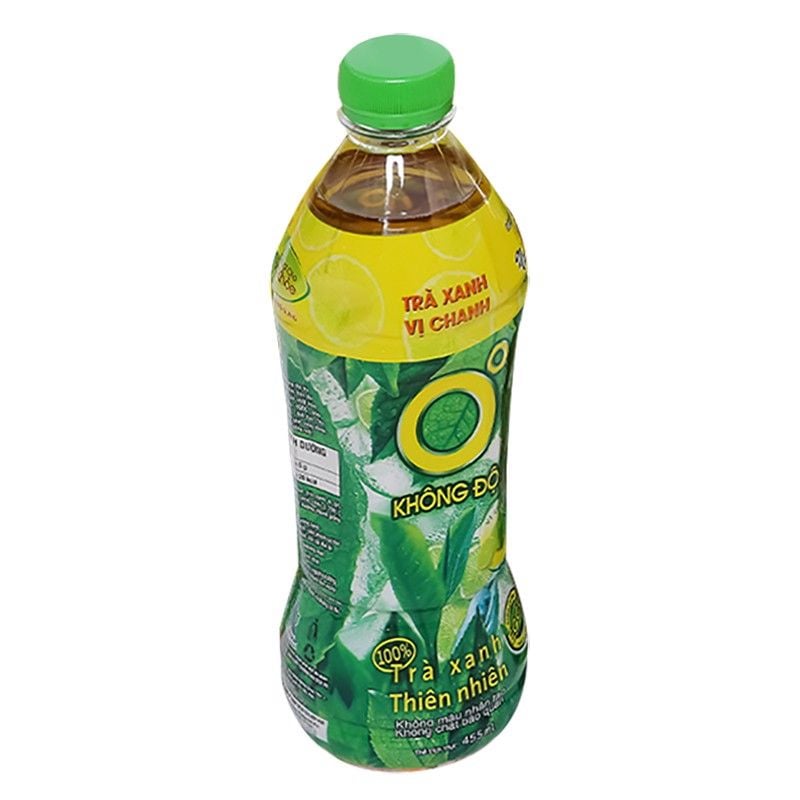  Trà xanh Không độ lốc 6 chai x 455 Ml 