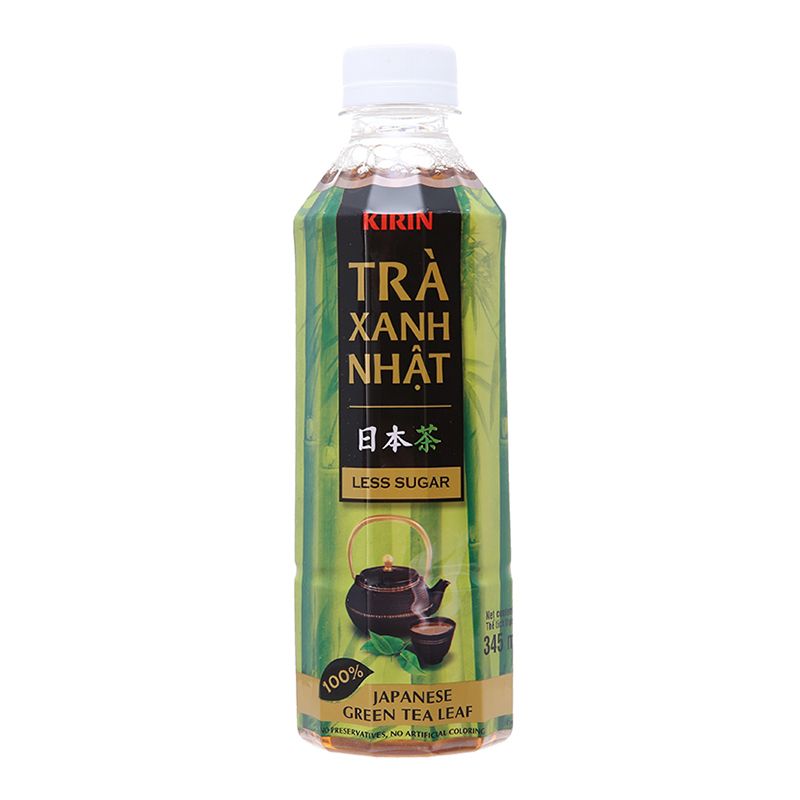  Trà xanh Nhật Kirin ít đường lốc 6 chai x 345ml 