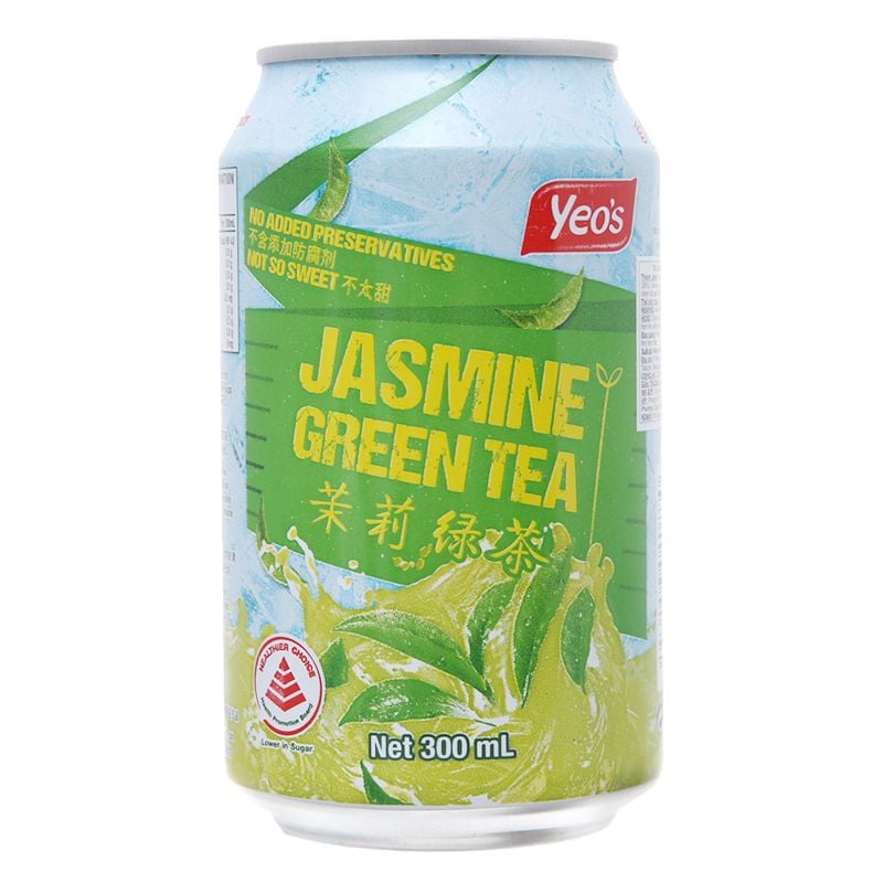  Trà xanh Yeo's hương lài thùng 24 lon x 300 ml 
