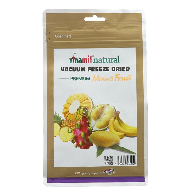  Trái cây sấy lạnh Vinamit túi 50g 