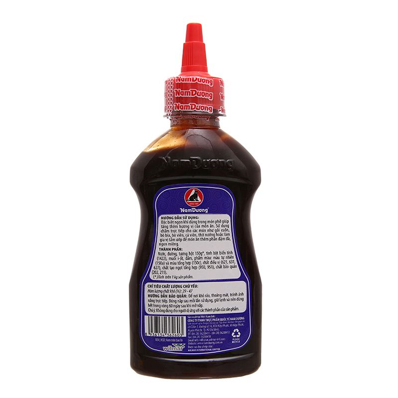  Tương đen Nam Dương chai 250g 