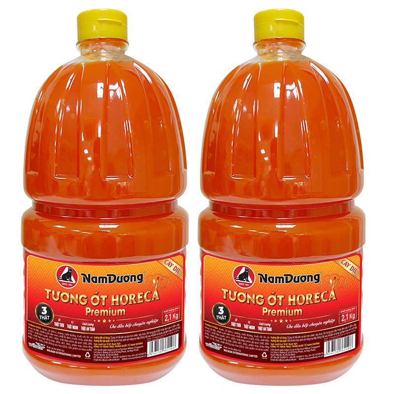  Tương ớt cao cấp Nam Dương horeca chai 2,1 kg 