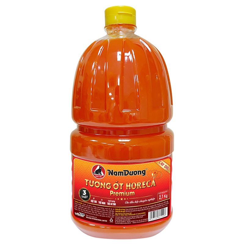  Tương ớt cao cấp Nam Dương horeca chai 2,1 kg 