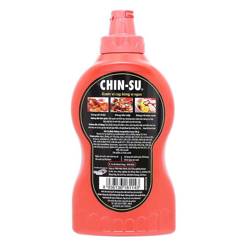  Tương ớt cay Chinsu chai 1 kg 