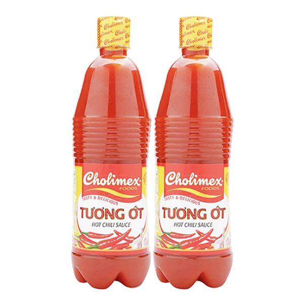  Tương ớt Cholimex chai nhựa bộ 2 chai x 830g 