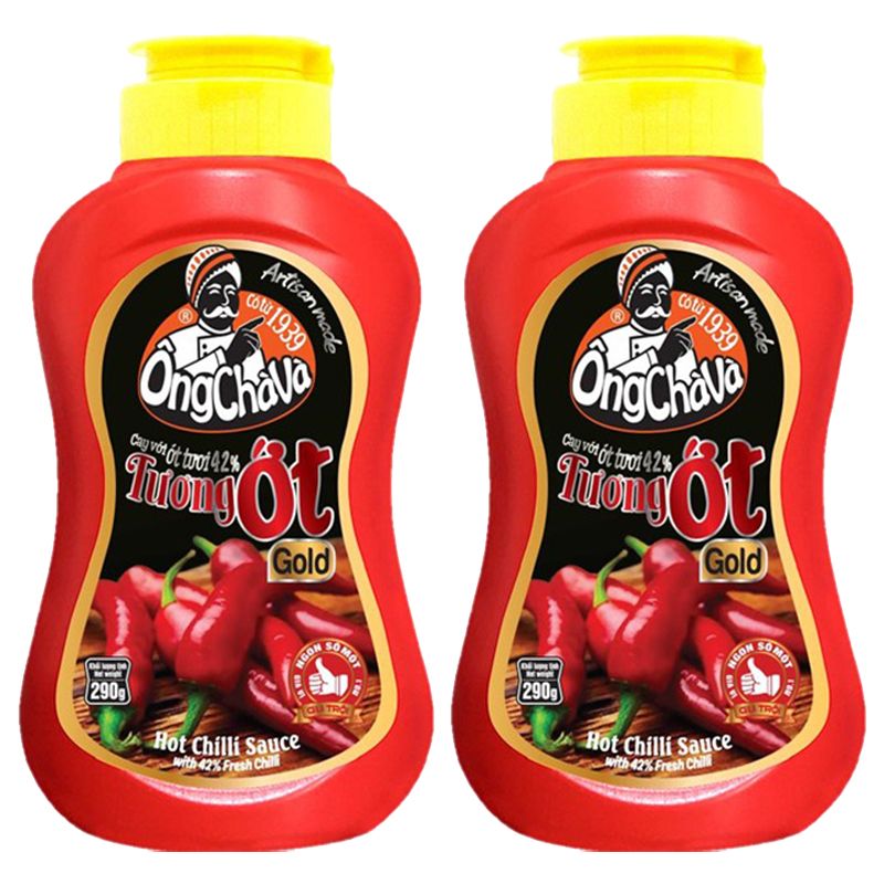 Tương ớt Ông Chà Và gold chai 290g 