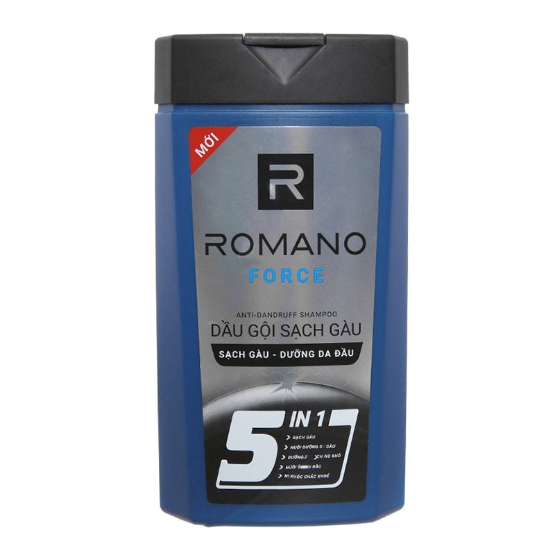  Dầu gội sạch gàu Romano Force chai 380g 