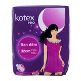  Băng vệ sinh ban đêm Kotex Pro gói 3 miếng 