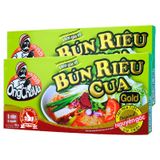  Viên gia vị nấu bún riêu cua Ông Chà Và Gold 6 viên hộp 126g 