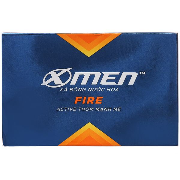  Xà bông cục X-Men Fire diệt khuẩn hương nước hoa cục 90g 