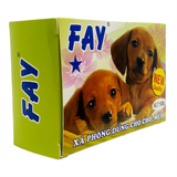  Xà phòng tắm chó méo Fay 1 sao hộp 100g 