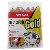  Xúc xích tiệt trùng Five Star Gold gói 240g 