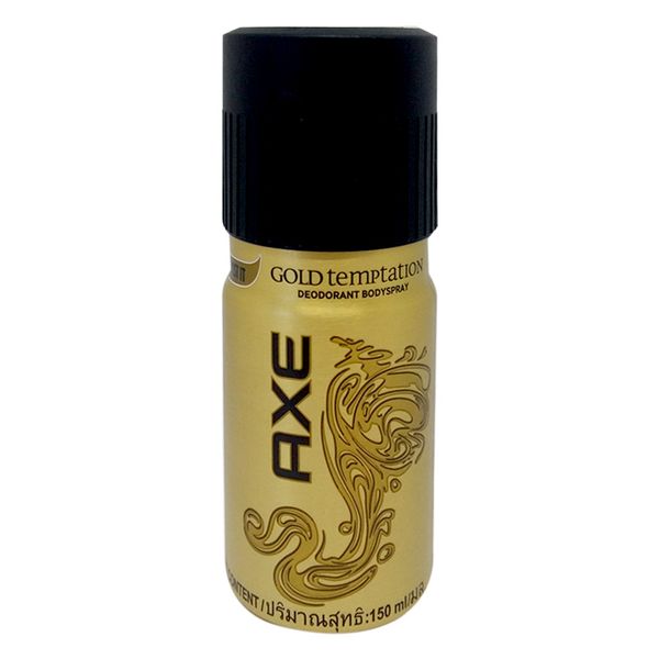  Xịt khử mùi AXE Gold Temptation chai 150ml 