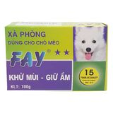  Xà bông cục dành cho chó mèo Fay 2 sao 100g 