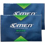  Xà bông cục X-Men Wood diệt khuẩn hương gỗ tuyết tùng cục 90g 