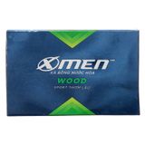  Xà bông cục X-Men Wood diệt khuẩn hương gỗ tuyết tùng bộ 2 cục x 90g 