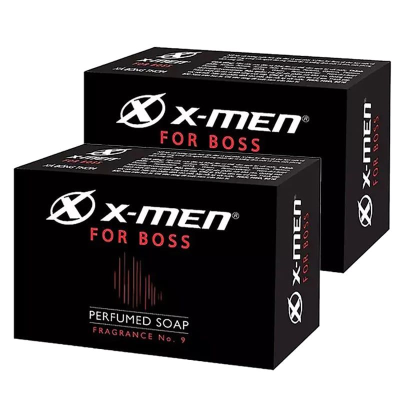  Xà bông X-men for boss bộ 2 cục x 75g 