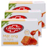  Xà phòng bảo vệ khỏi vi khuẩn Lifebuoy mật ong và nghệ 90g 