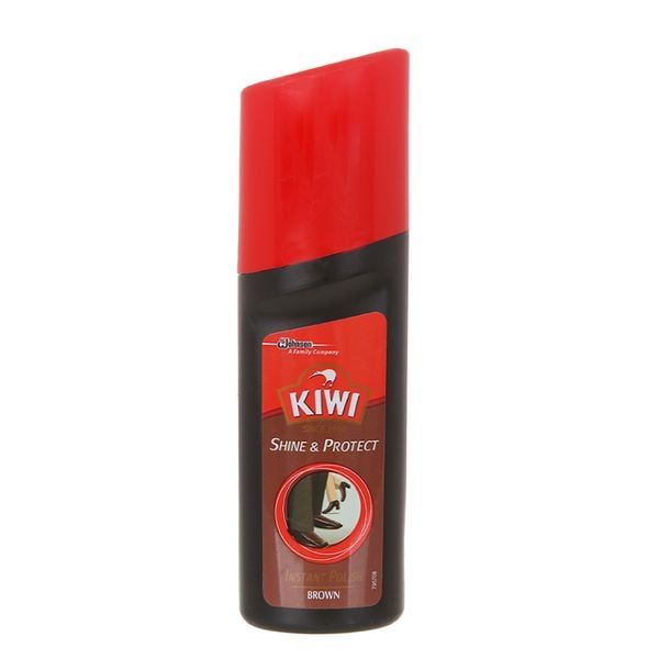  Xi nước bóng & bảo vệ Kiwi màu nâu chai 75ml 