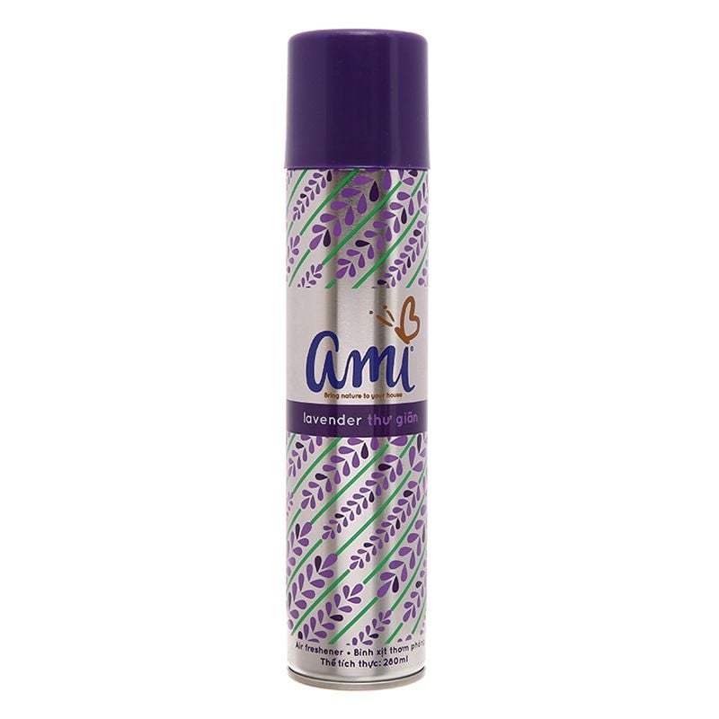  Xịt phòng Ami hương Lavender chai 280ml 