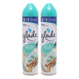  Xịt phòng Glade hương biển phiêu bồng bộ 2 chai x 280ml 