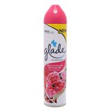  Xịt phòng Glade hương hoa mẫu đơn và dâu bộ 2 chai x 280ml 