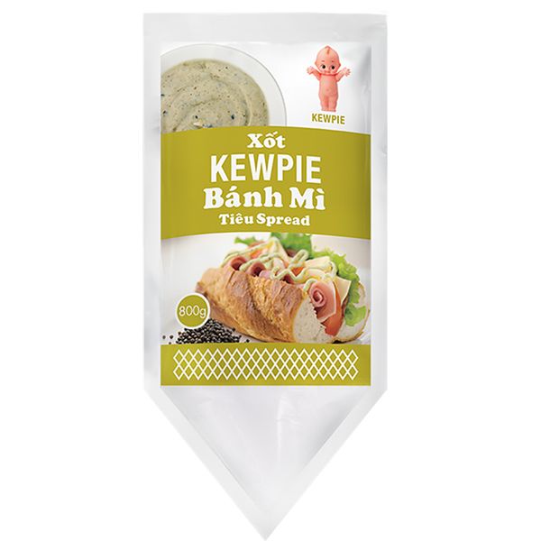  Xốt bánh mì tiêu spread Kewpie gói 800 g 