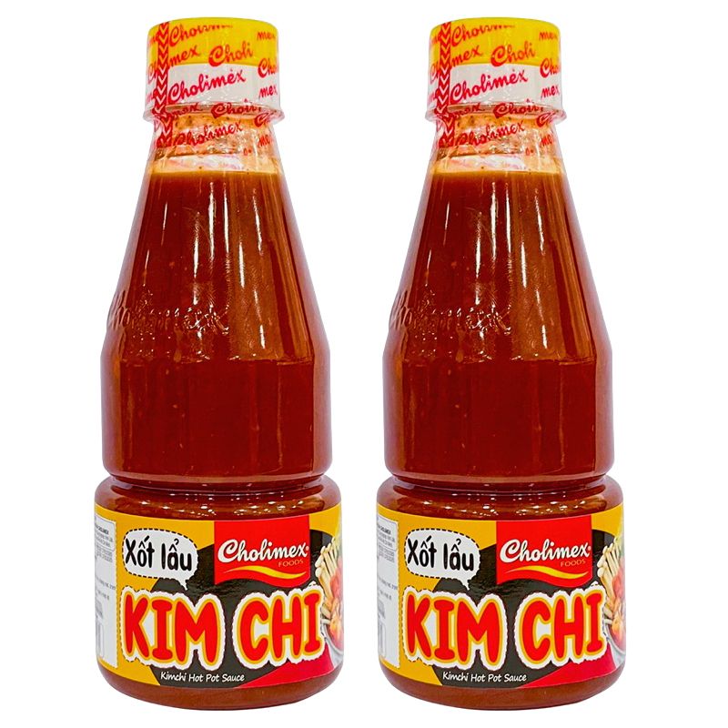  Xốt lẩu kim chi Cholimex bộ 2 chai x 270g 
