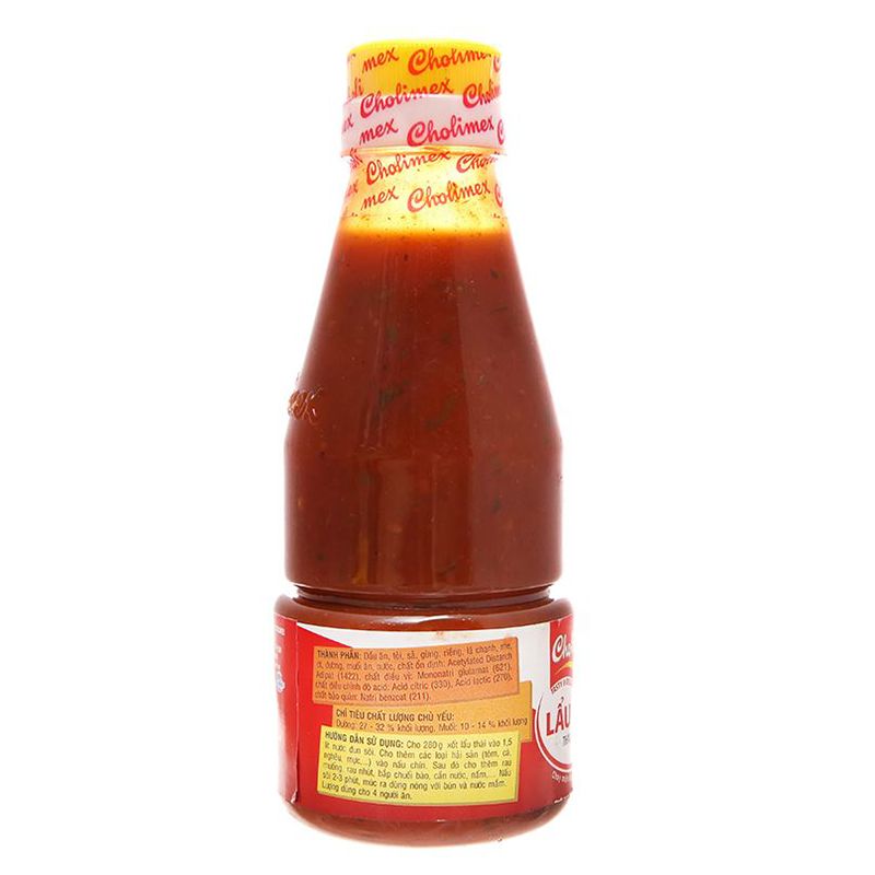  Xốt lẩu Thái Cholimex chai 280g 
