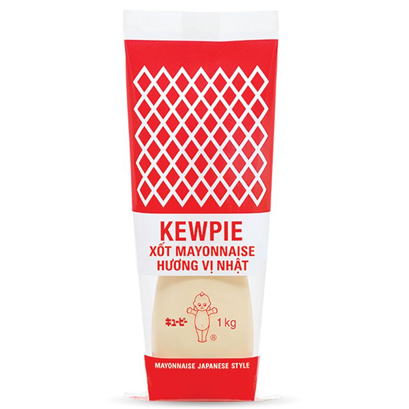  Xốt mayonnaise Kewpie hương vị Nhật chai 130g 